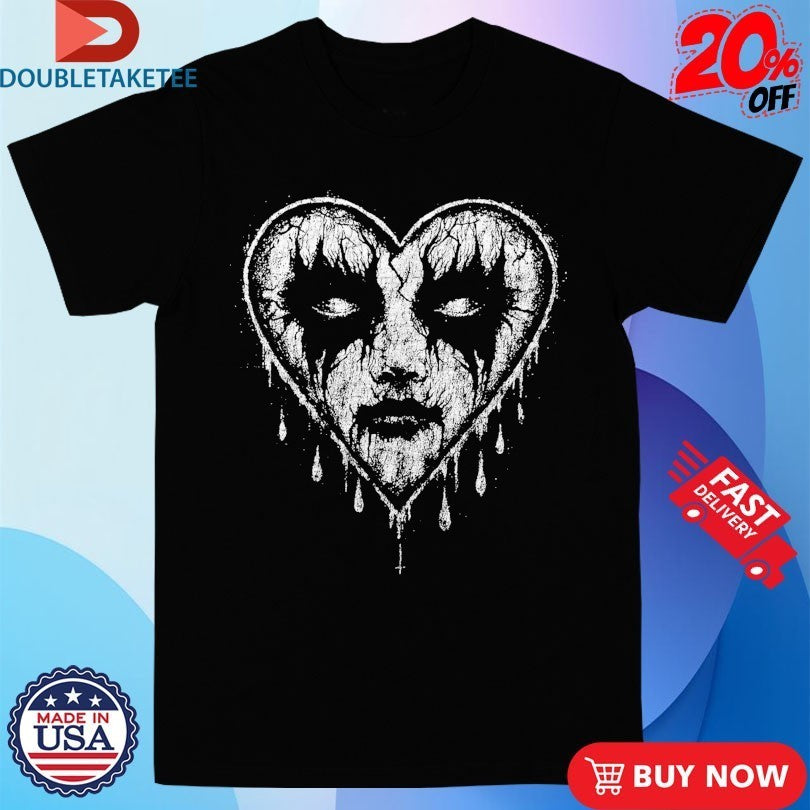 Blackcraft Cult Corpse Paint Heart Shirts