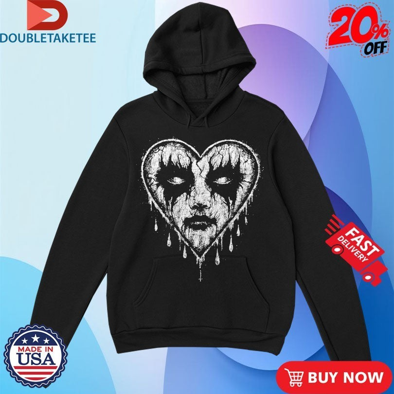 Blackcraft Cult Corpse Paint Heart Shirts