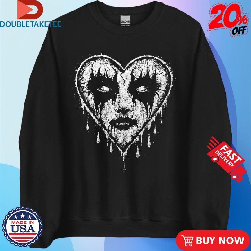 Blackcraft Cult Corpse Paint Heart Shirts