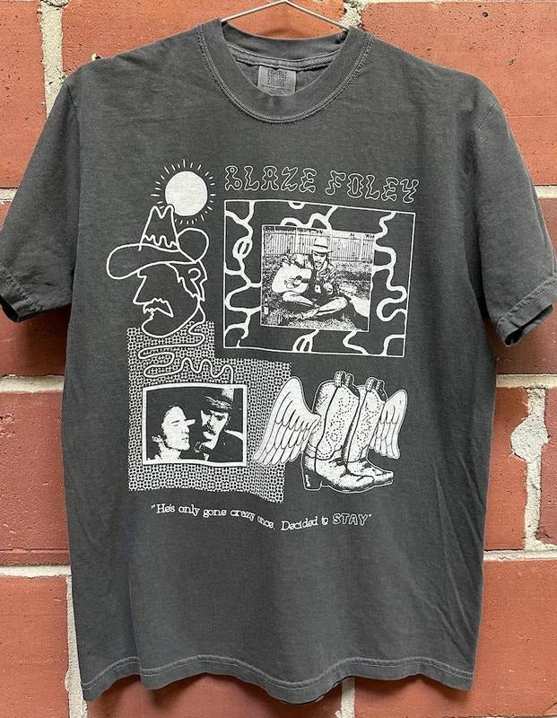 Blaze Foley fan art t-shirt Hoodie, Sweatshirt | TeeBloomCo.com