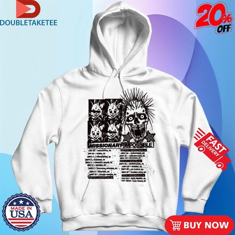 Blink-182 Missionary Impossible 2025 Tour Shirts