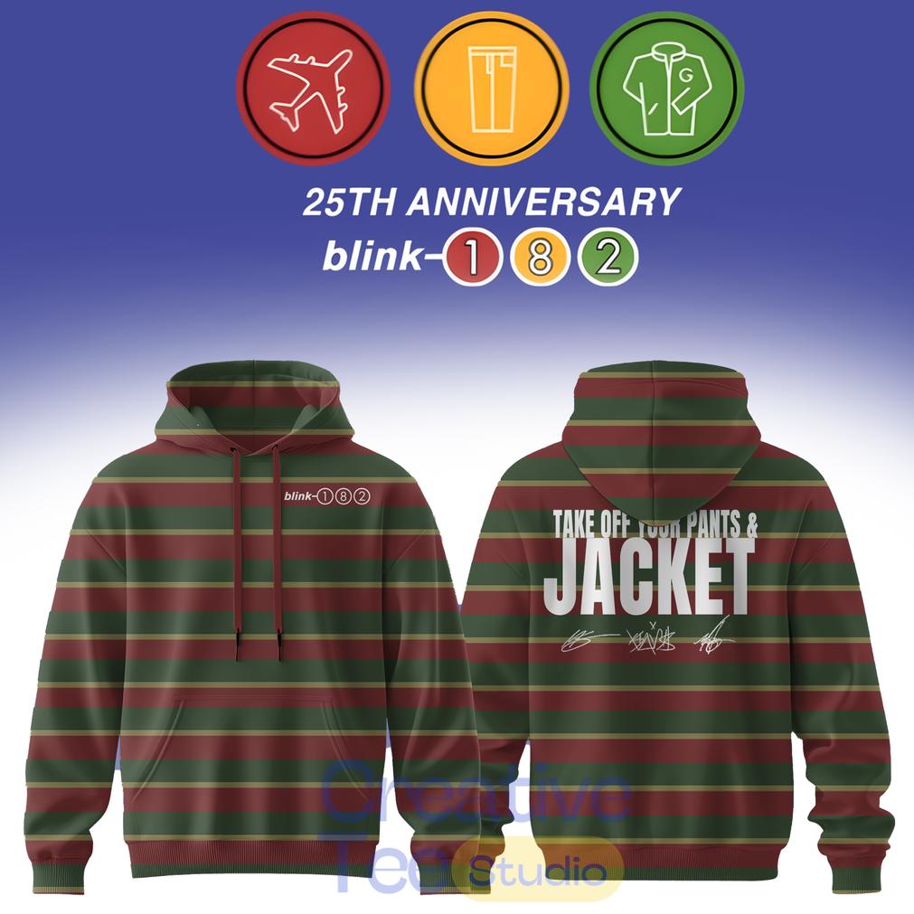 Blink-182 Anniversary Collection – Limited Edition Signature Hoodie