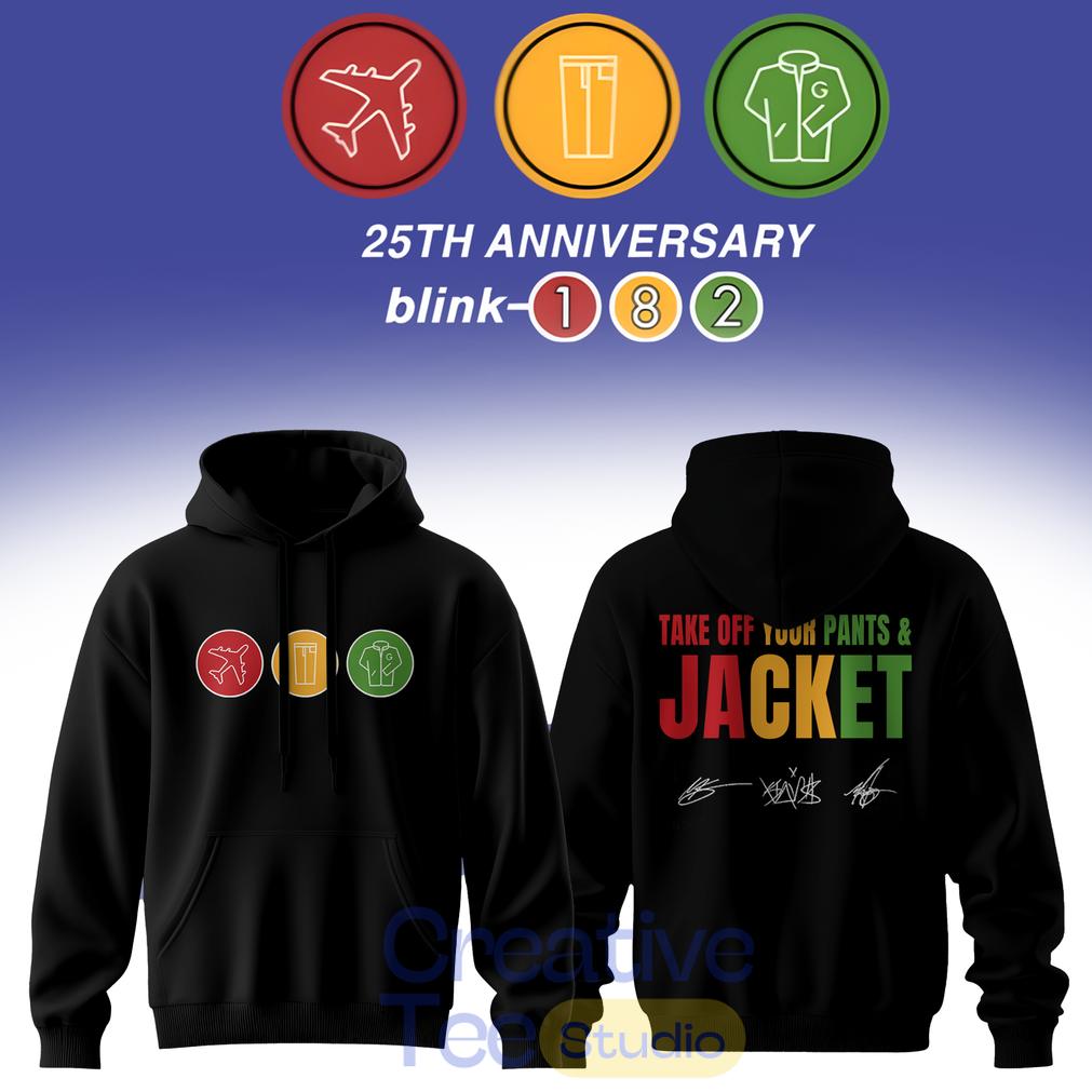 Blink-182 Anniversary Collection – Limited Edition Signature Hoodie
