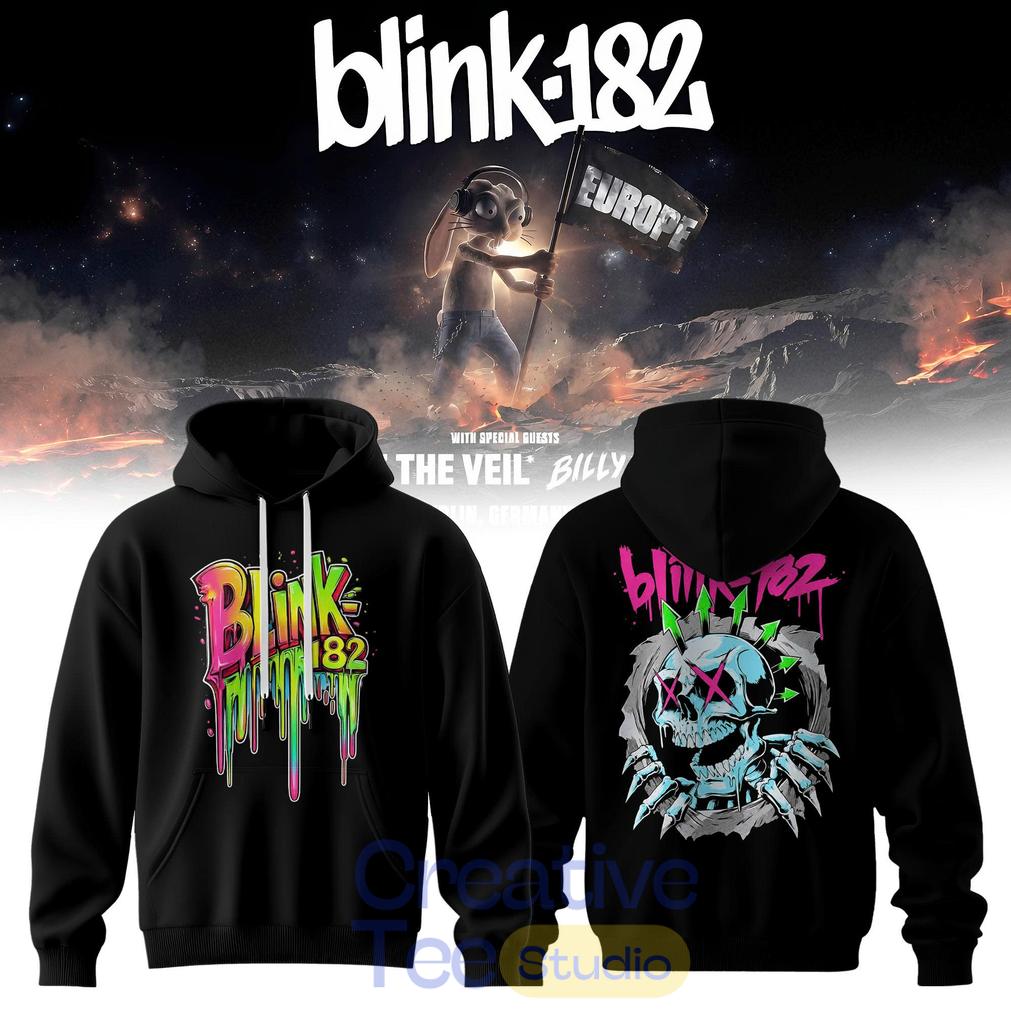 Blink-182 Meltdown Europe Edition Hoodie
