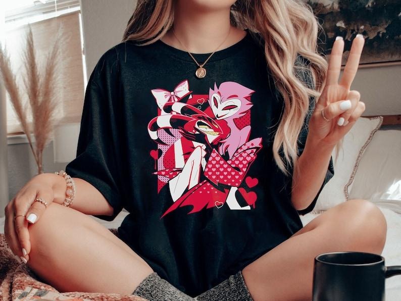 Blitzo x Stolas Helluva Boss Hazbin Hotel Shirt Hoodie, Sweatshirt | TeeBloomCo.com