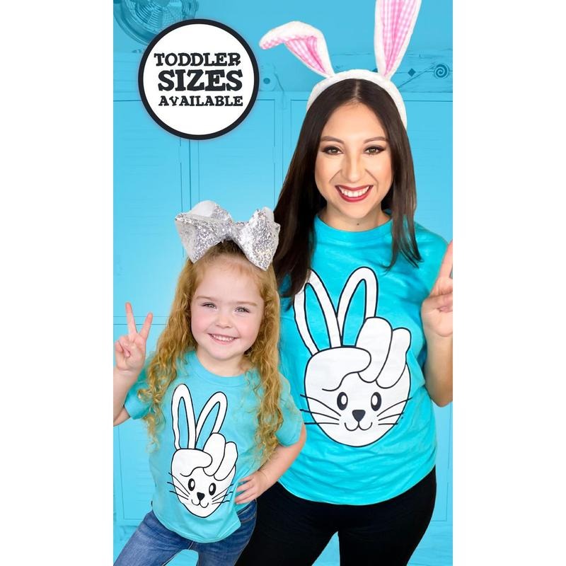 Blue Peace Bunny T-Shirtstyle{n002}2 T-Shirts, Hoodie, Sweatshirt | TeeBloomCo.com