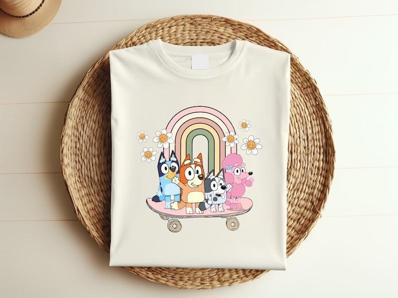 Bluey Eras Tour Shirt, Bluey Family Shirt, Bluey Cartoon Shirt, Bluey Birthday Party Shirt, Bluey Heeler Shirt, Eras Tour...