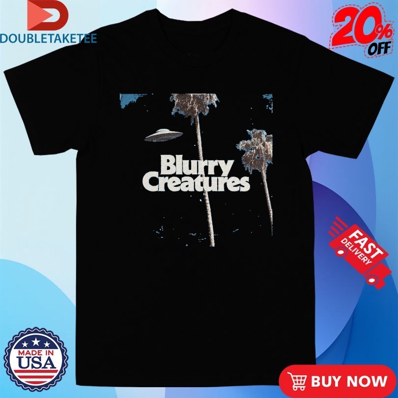 Blurry Creatures Palms UFO Shirts