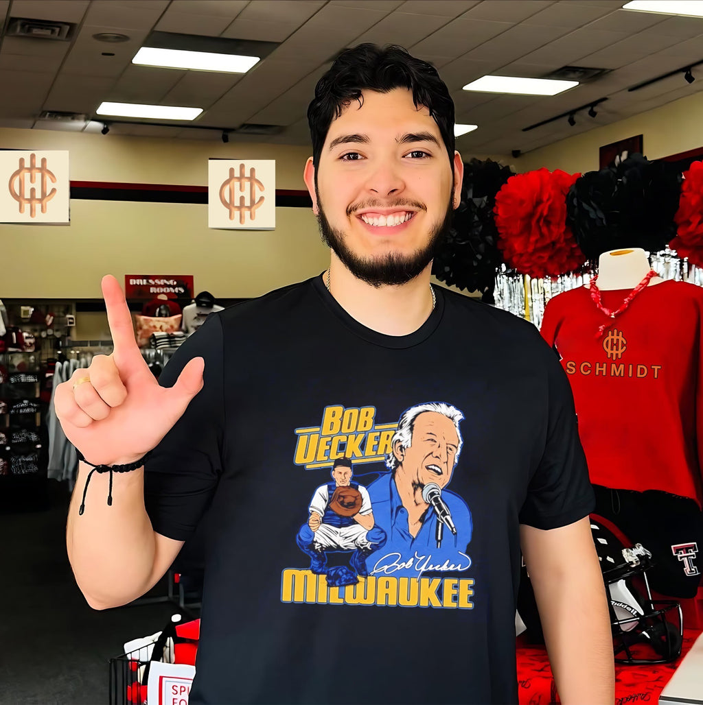 Bob Uecker Milwaukee Baseball signature 2026 shirt