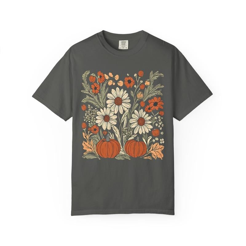 Boho Fall Shirt Comfort Colors Hoodie, Sweatshirt | TeeBloomCo.com