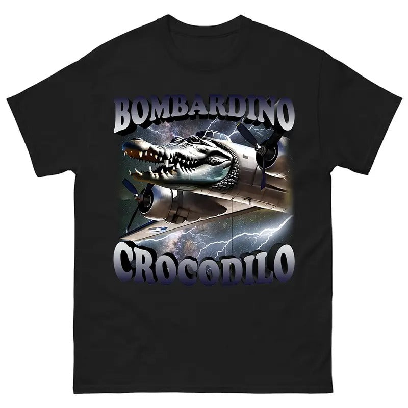 Bombardino Crocodilo Funny Brain Rot shirt, Meme Shirt, Crocodile Tee, Trending Tee, funny summer t-shirts Hoodie, Sweatshirt