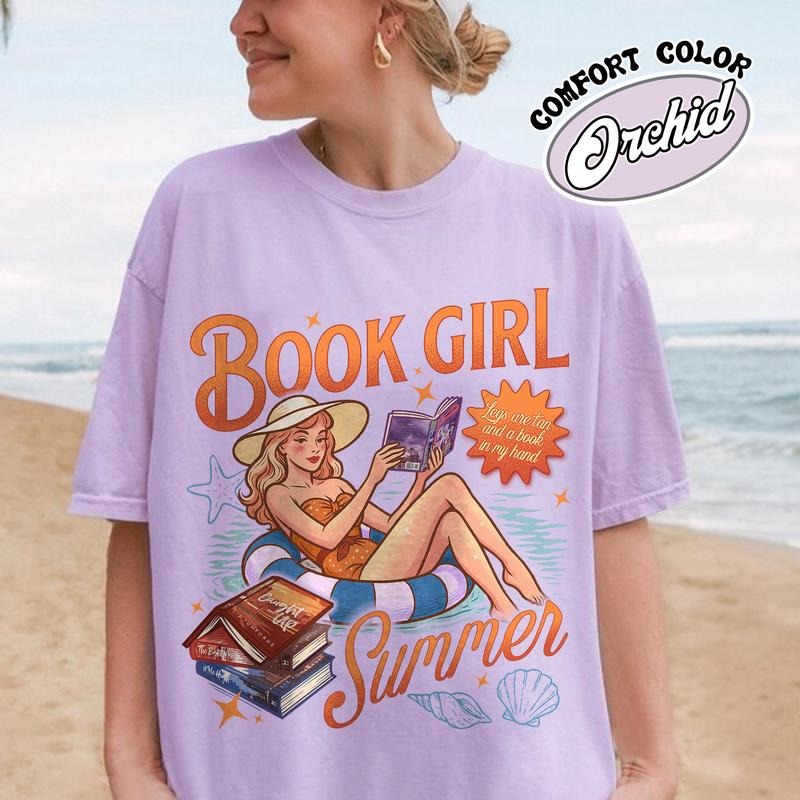 Book Girl Summer Shirt, Summer Book Windy City Series Shirt, the Windy City Tee, City Skyline Shirt, Hot Girl Summer,...