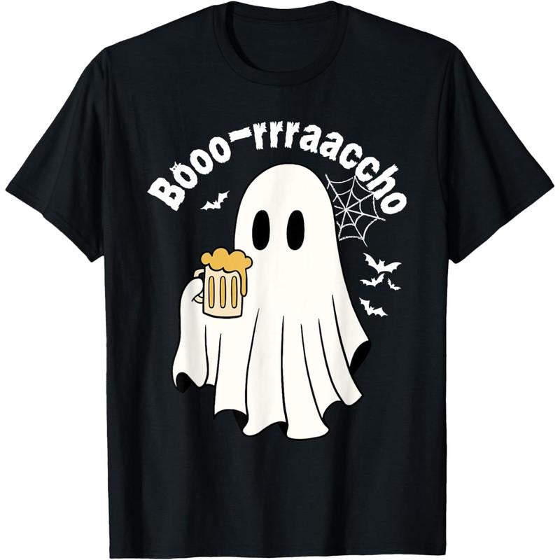 Borracho Halloween Drink Beer Mexican Drunk Ghost Spanish T-Shirt made in us Hoodie, Sweatshirt | TeeBloomCo.com