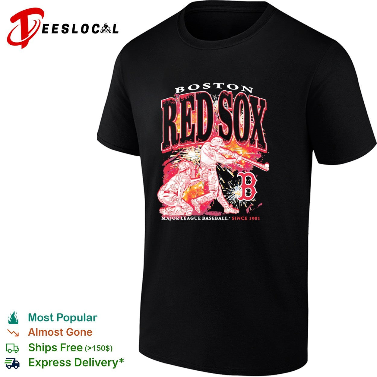 Boston Red Sox Major League Baseball since 1901 players shirt