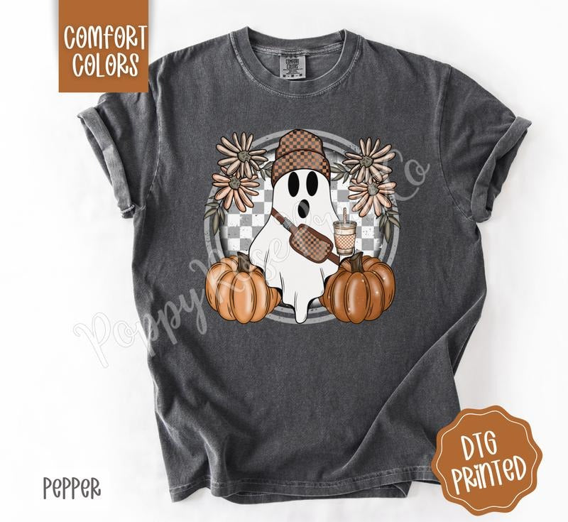 Boujee Ghost Shirt Comfort Colors,  Women's Graphic Tee Hoodie, Sweatshirt | TeeBloomCo.com