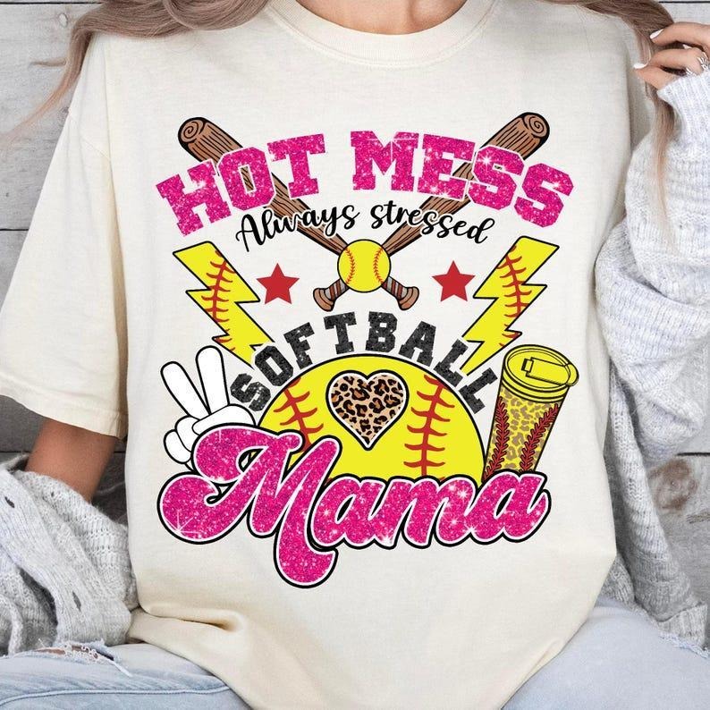 Boujee Softball Mama tshirt, Stylish Sports sweatshirt, Softball Mom T-Shirt, tshirt hot trend Hoodie | TeeBloomCo.com