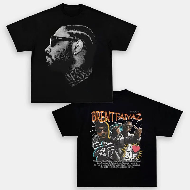 Boxy fitted Brent Faiyazzz Shirt Hoodie, Sweatshirt | TeeBloomCo.com
