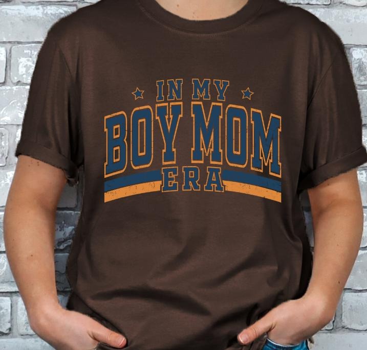 Boy Mom T-shirt Hoodie, Sweatshirt | TeeBloomCo.com