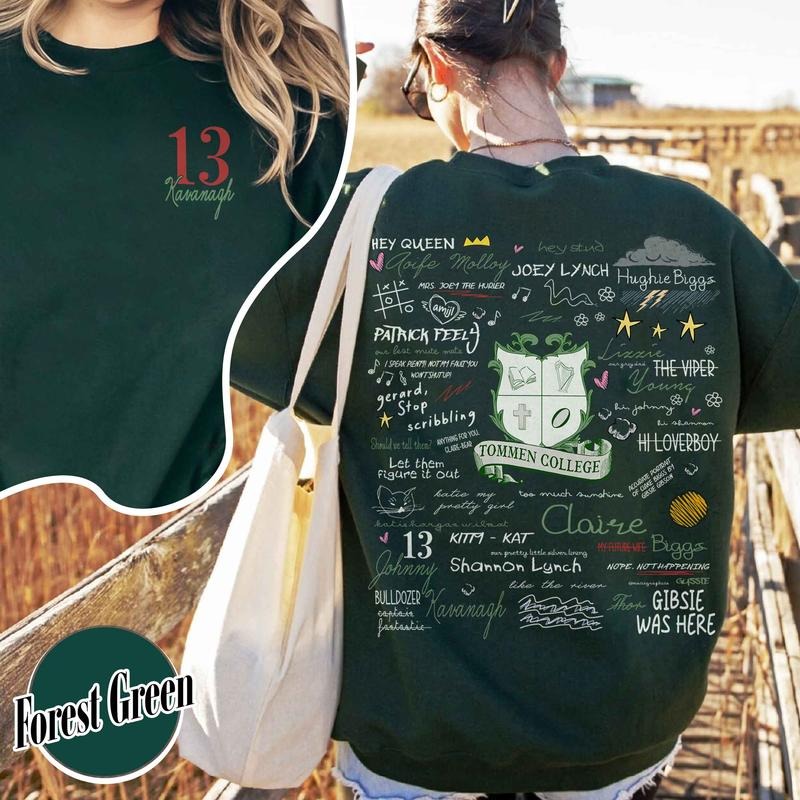 Boys of Tommen Sweatshirt, Rugby Team Sweatshirt, Tommen College, Bookish Merch, Bookish GIF, Tommen Print Sweatshirt,...