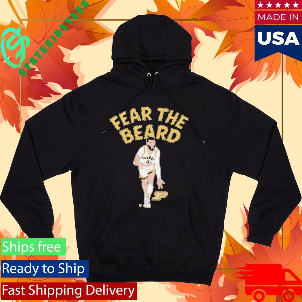 Braden Smith Fear The Beard Purdue Boilermakers Shirt