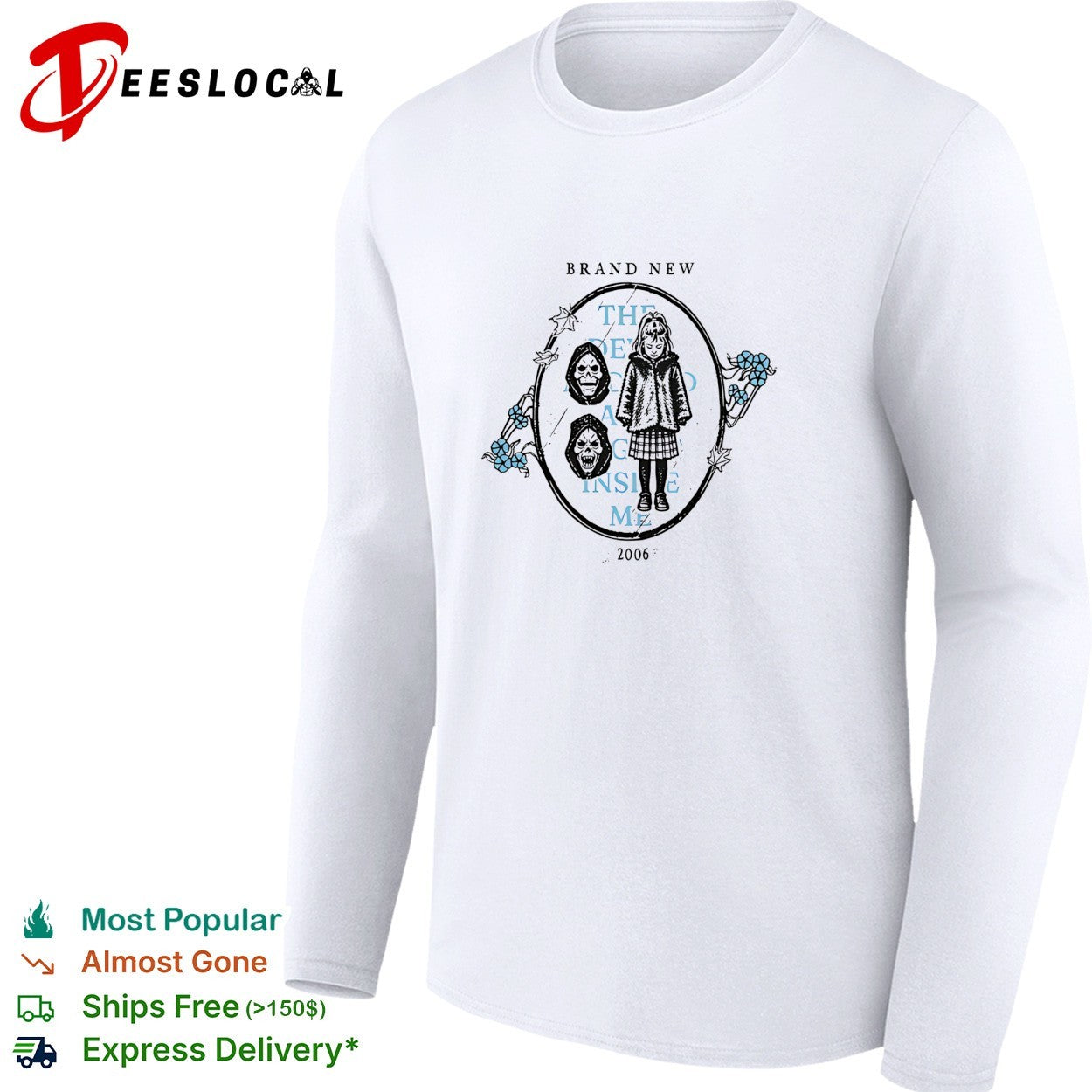 Brand New the devil and god are raging inside me 2006 album shirt