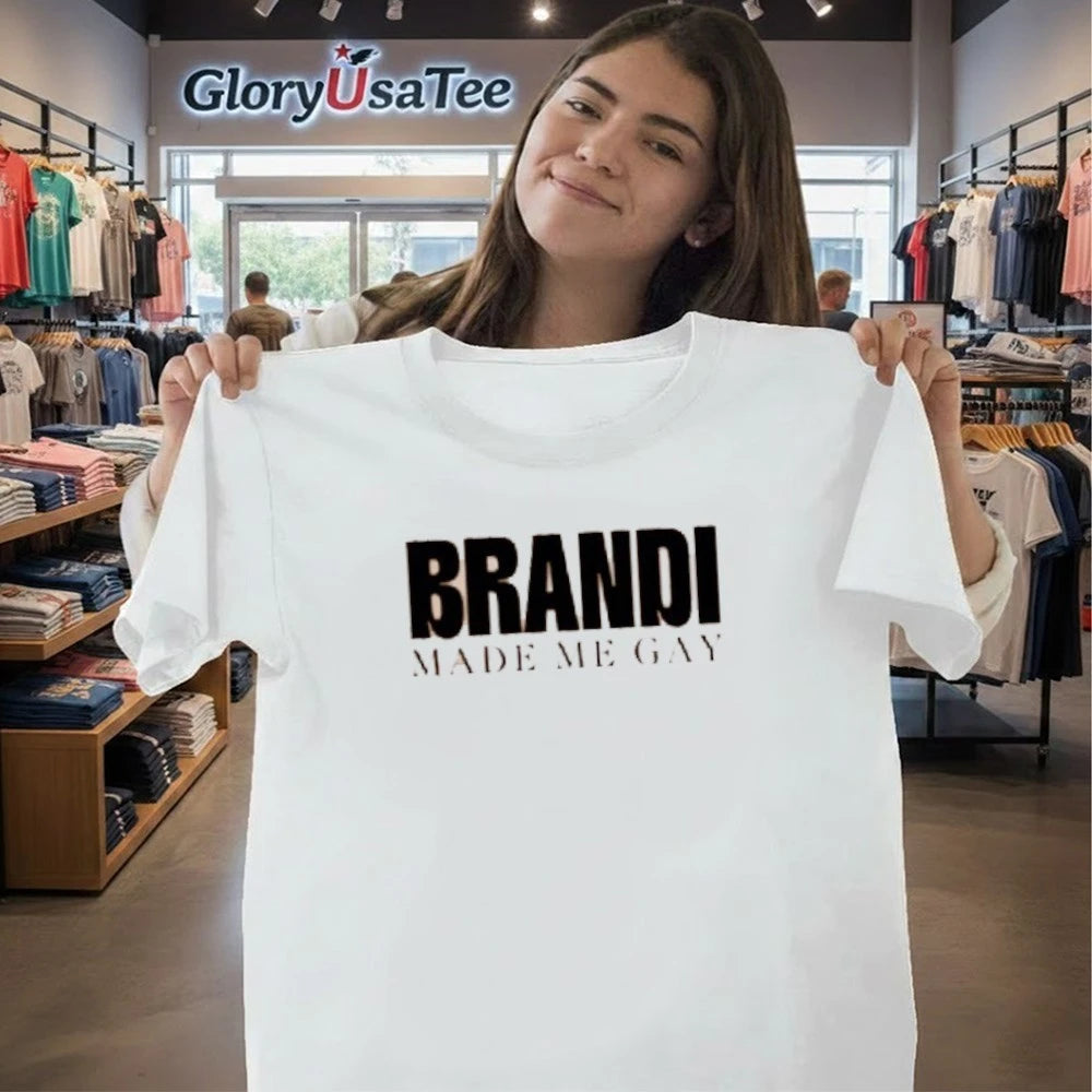 Brandi Carlile Store Merch Brandi Made Me Gay Tour Shirt