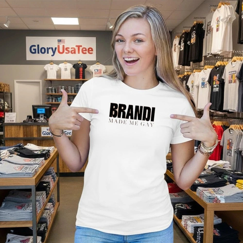 Brandi Carlile Store Merch Brandi Made Me Gay Tour Shirt