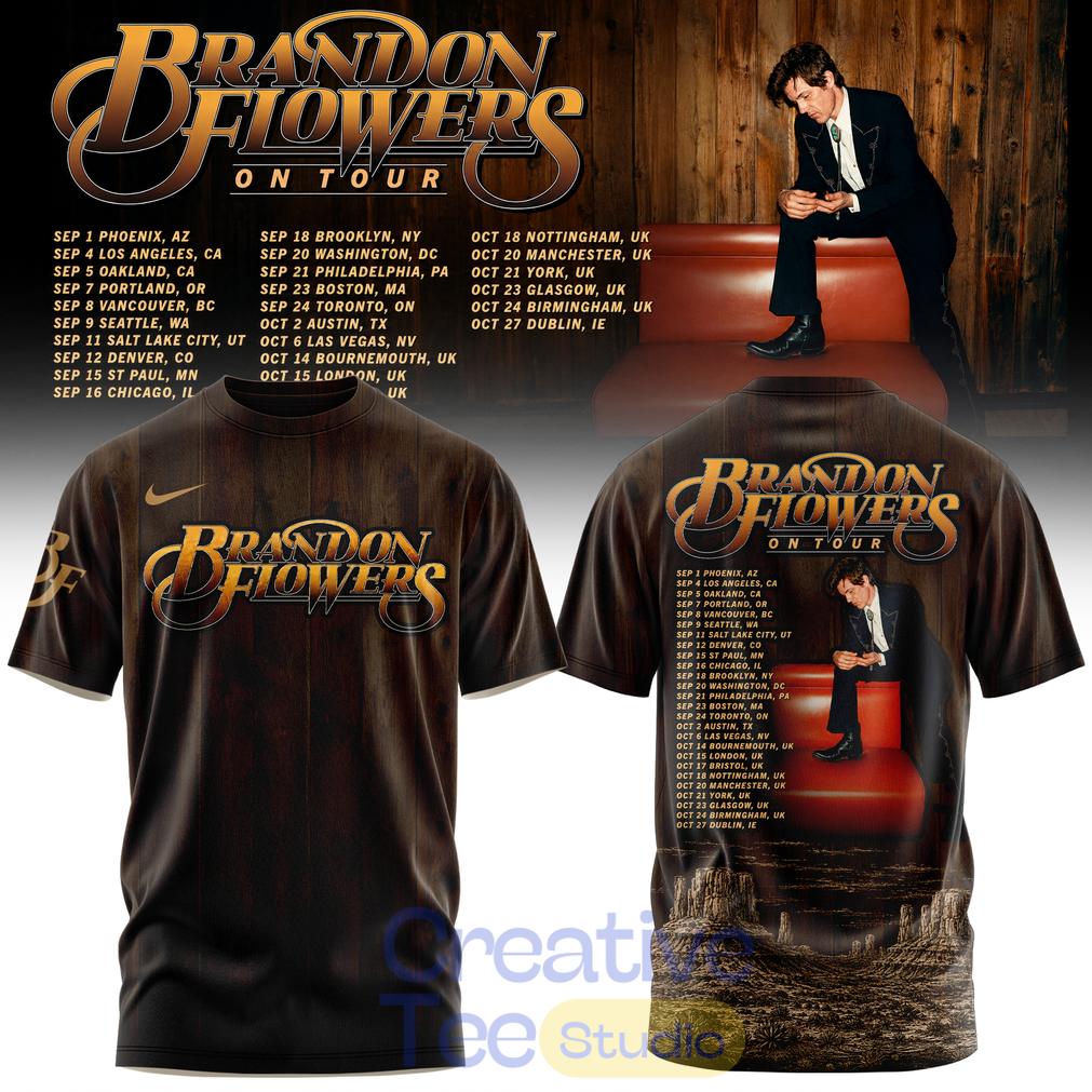 Brandon Flowers On Tour 26 Shirt