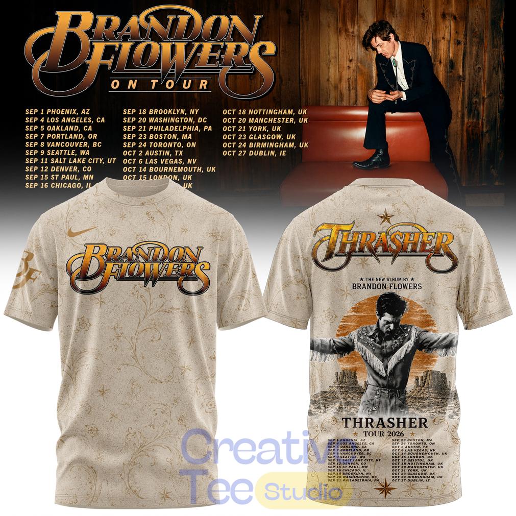 Brandon Flowers On Tour 26 Shirt