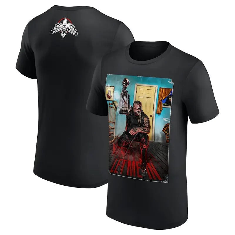 Bray Wyatt Double Sided Graphic T-Shirt, Let Me In Firefly Fun House Shirt, Professional Wrestler Fan Gift For Men Women...