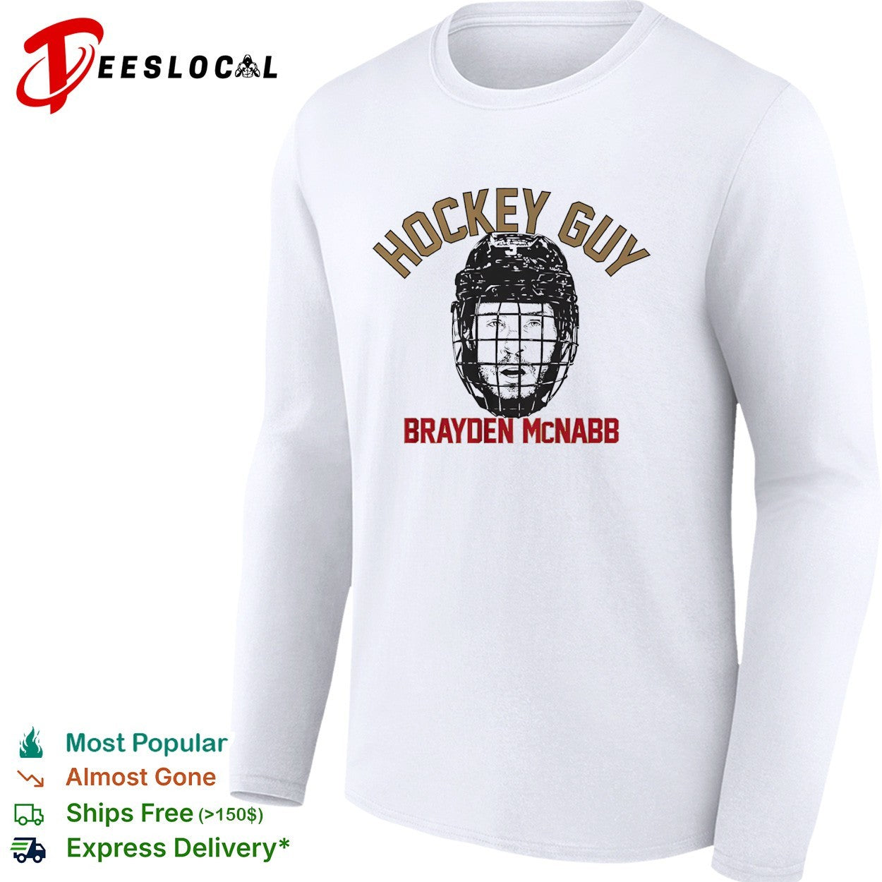 Brayden McNabb Vegas Golden Knights NHL Hockey Guy Parody Text Design Unisex shirt