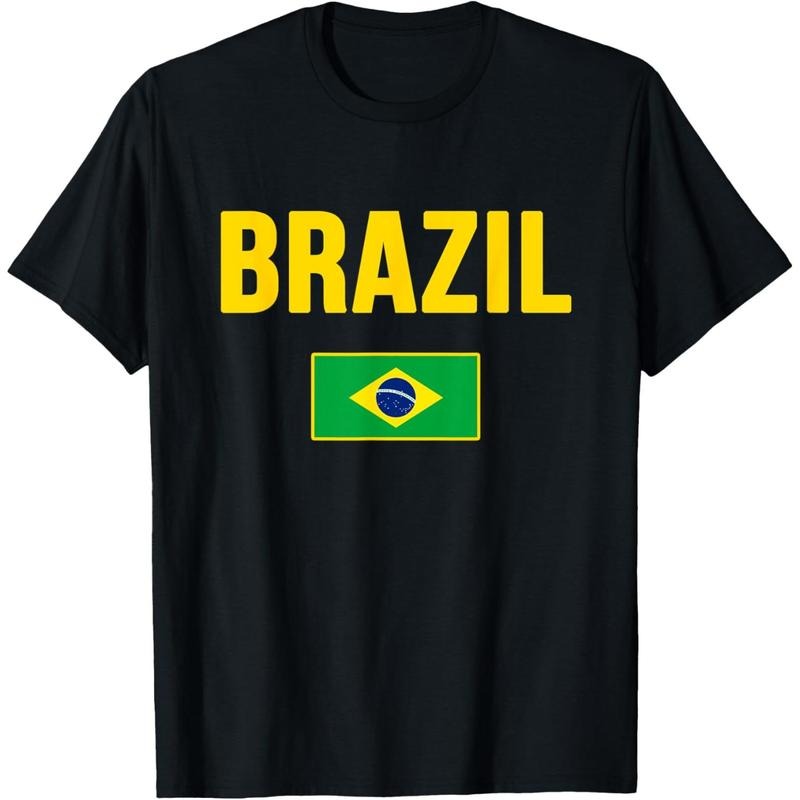 Brazil Brazilian Flag Brasil Bandera Bandeira T-Shirt made in usa Hoodie, Sweatshirt | TeeBloomCo.com