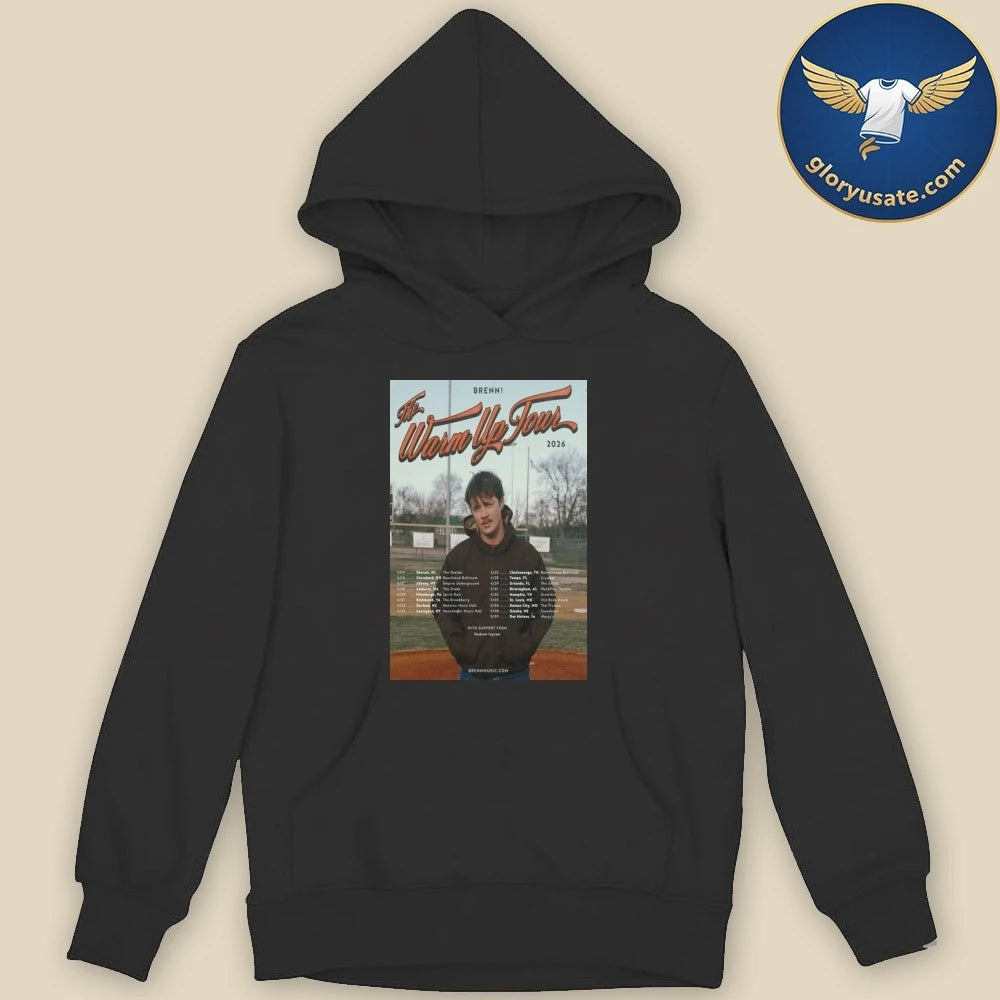 Brenn The Warm Up Tour 2026 Poster Shirt