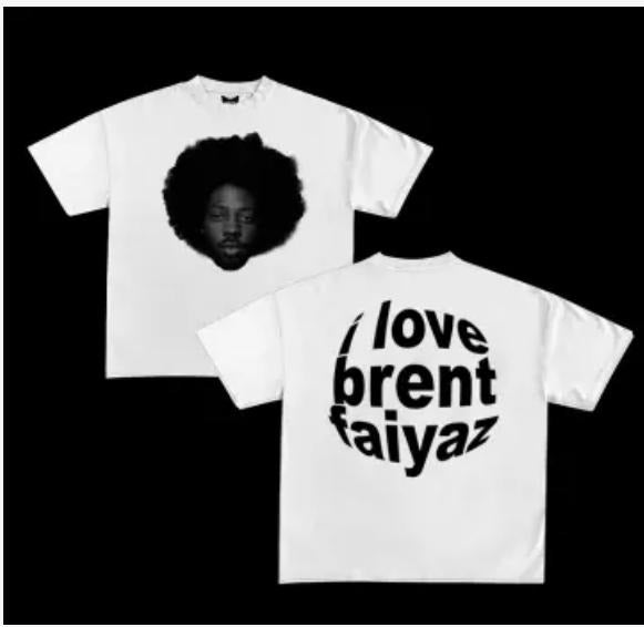 Brent Faiiyaz  Graphic Rap Tee 2 Side T-shirt Hoodie, Sweatshirt | TeeBloomCo.com