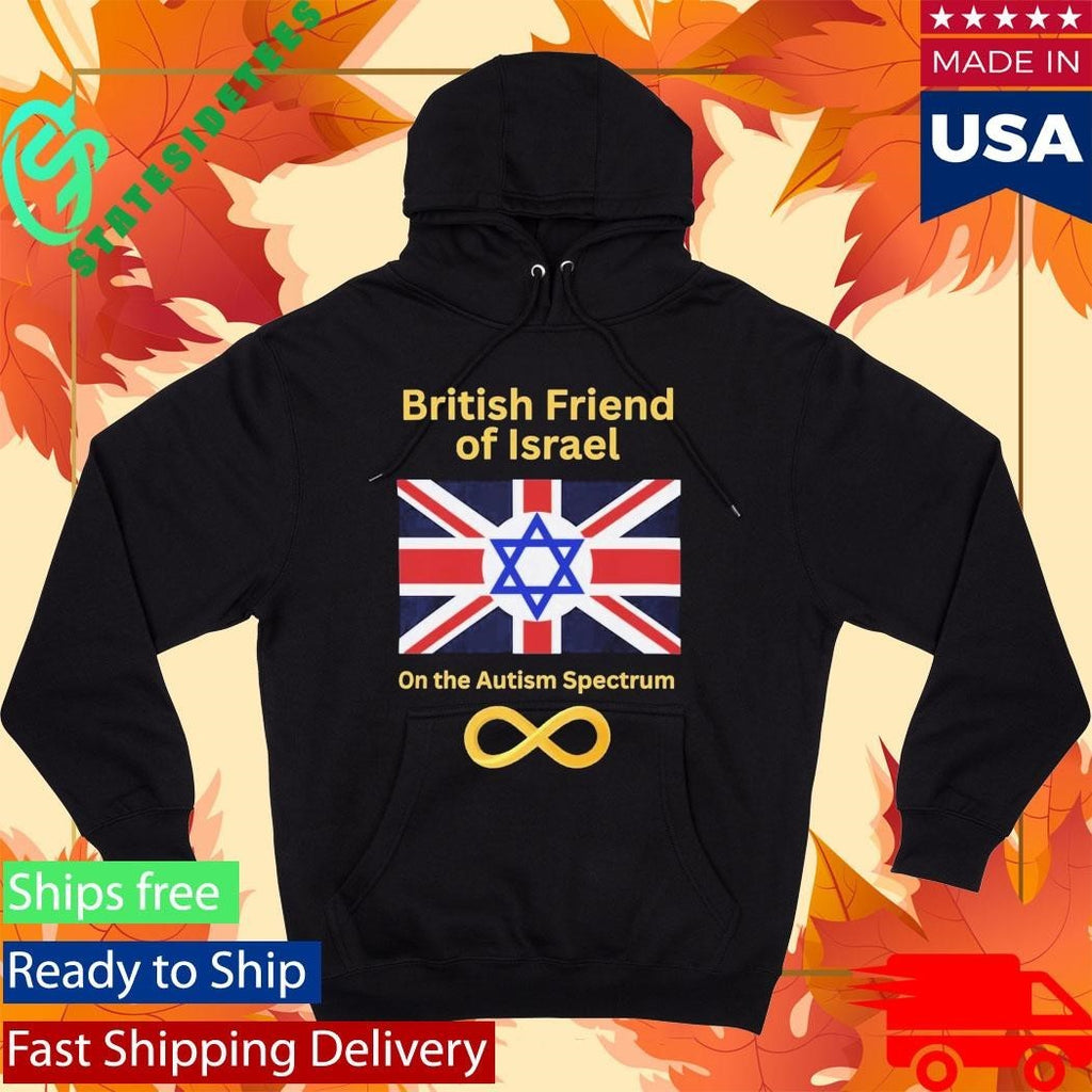 British Friend of Israel on the Autism Spectrum Shirt