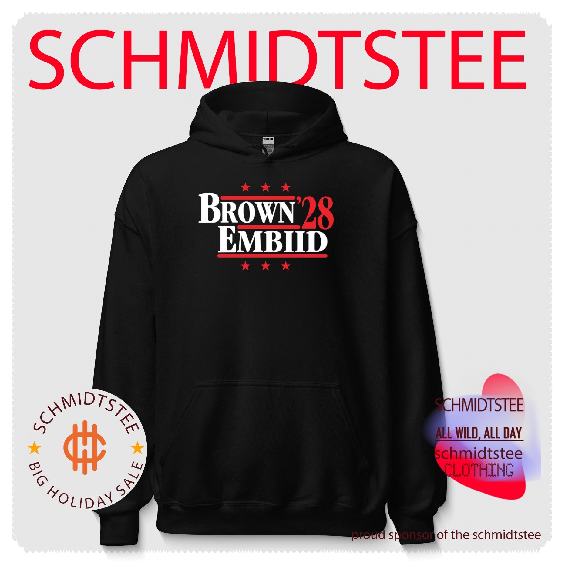 Brown and Embiid ’28 Philadelphia 76ers shirt
