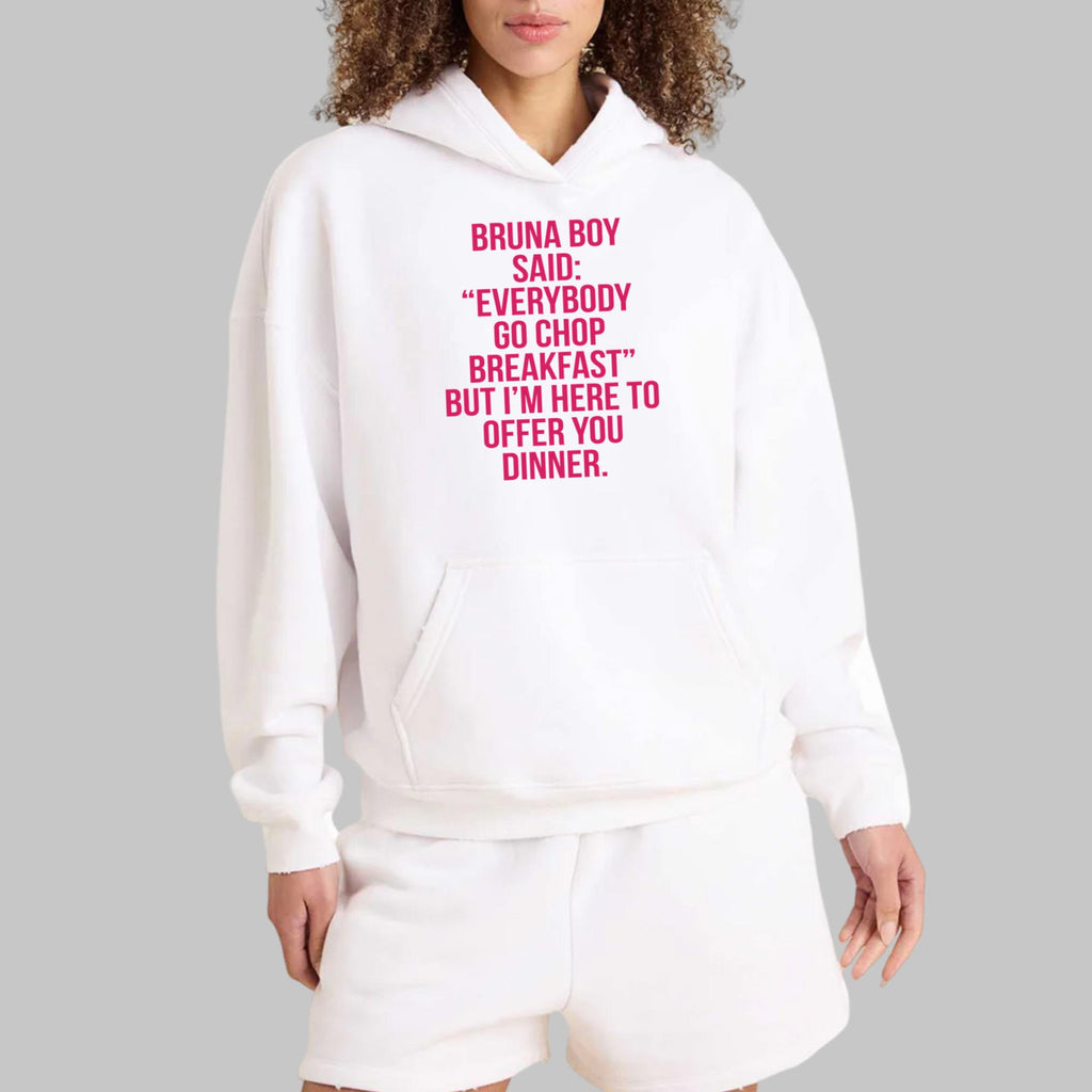 Bruna Boy Said Everybody Go Chop Breakfast Shirt