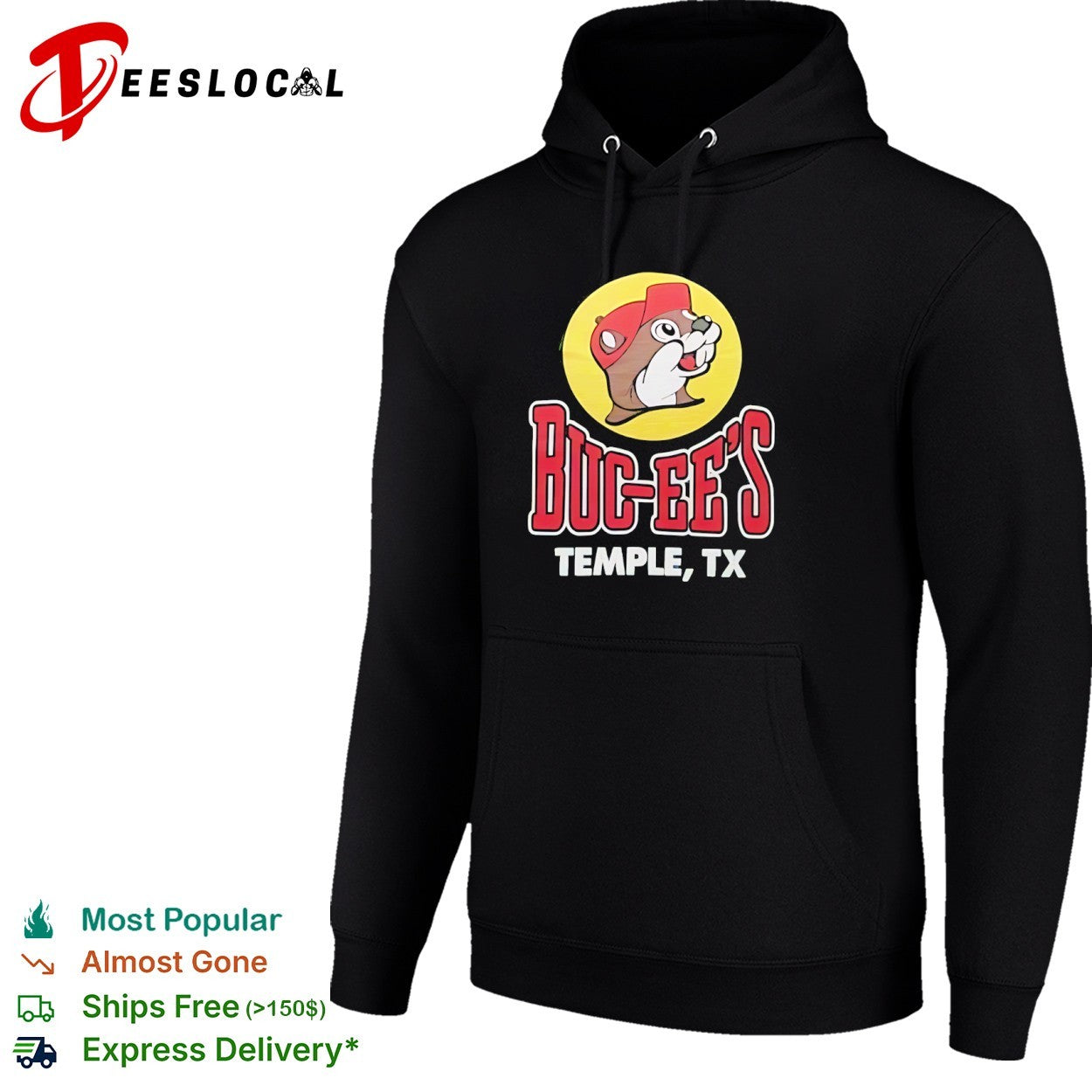 Buc-ee’s beaver logo Temple TX shirt