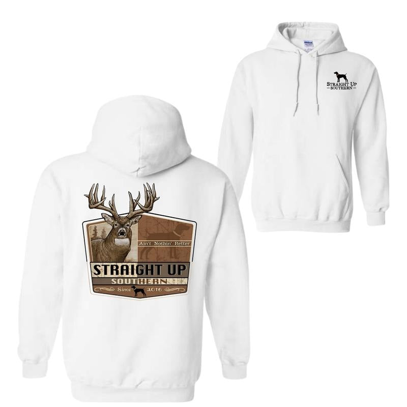 Buck Nothing Better, Trophy Buck Hunting Hoodie Sweatshirt T-Shirt, For Men, For Women, Trendy Shirt | TeeBloomCo.com