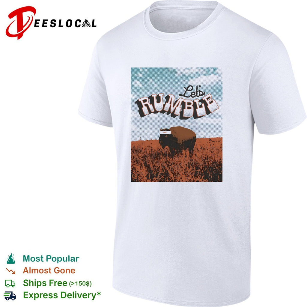 Buffalo Bills Let’s Rumble American Football Buffalo Bison shirt