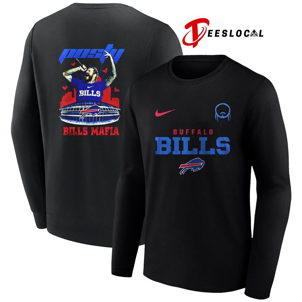 Buffalo Bills x Post Malone Posty stadium shirt
