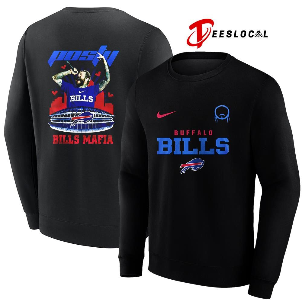 Buffalo Bills x Post Malone Posty stadium shirt