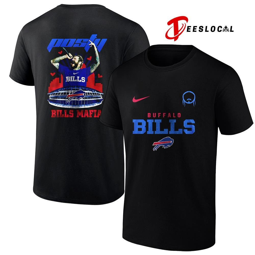 Buffalo Bills x Post Malone Posty stadium shirt