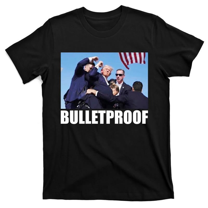 Bulletproof Trump 2024 Take America Back Pennsylvania Rally T-Shirt Hoodie, Sweatshirt | TeeBloomCo.com