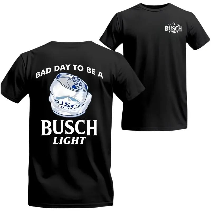 Busch Light Crushed Can T-shirt - Funny Beer Lover's Tee Humorous And Stylish Perfect For Casual Wear High-quality For...