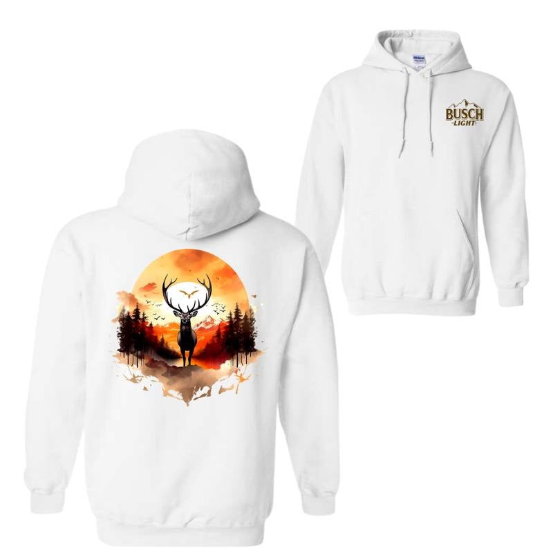 Busch Light Hunting Deer T-Shirt Sweatshirt Hoodie, Hunting Deer Shirt, Trendy Shirt | TeeBloomCo.com