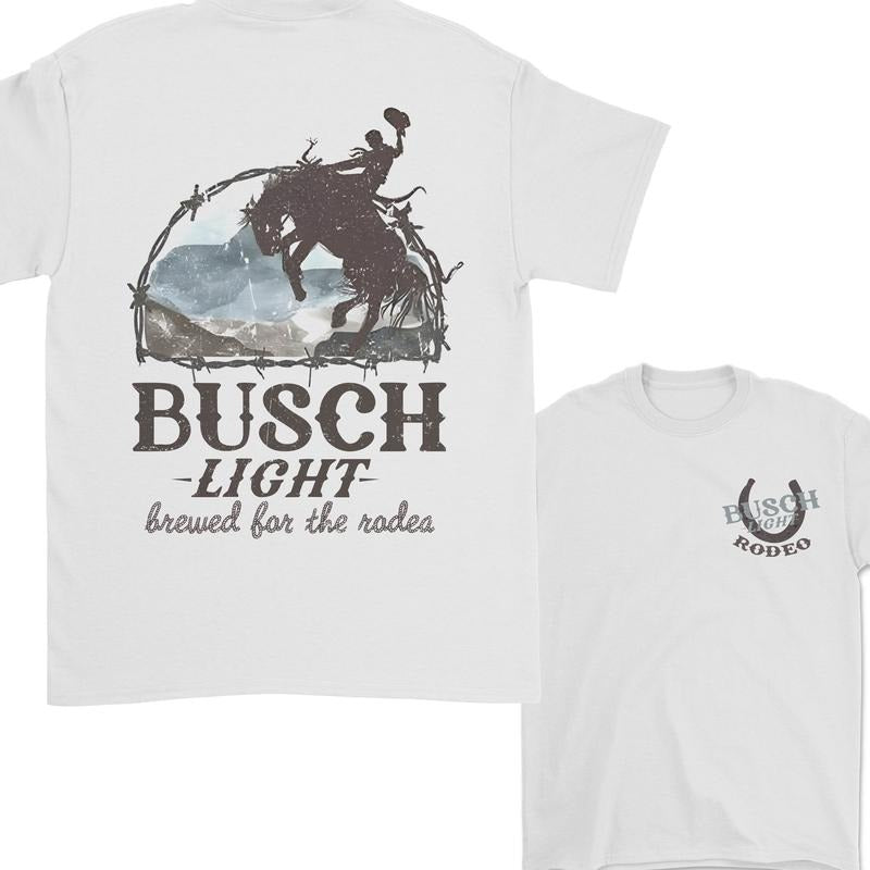 Busch Light Rodeo Tees, Busch Light Brewed For The Rodeo Shirt, RodeoT-shirt Hoodie, Sweatshirt | TeeBloomCo.com