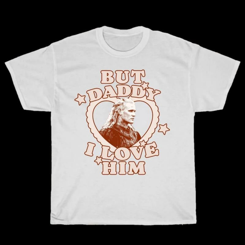 But Daddy I Love Him Daem0n T Shirt, Y2k Movie Character Tee, Fantasy Readers Gifts, Booktok Merch, Fantasy Book Apparel,...
