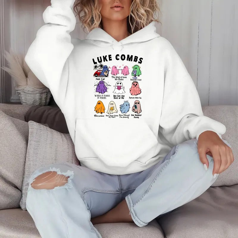 C0mbs Halloween Inspired Hoodie, Concert Outfit, Fan Merch, Country Music Hoodie, Unisex Long Sleeve Pullover Hoodie...