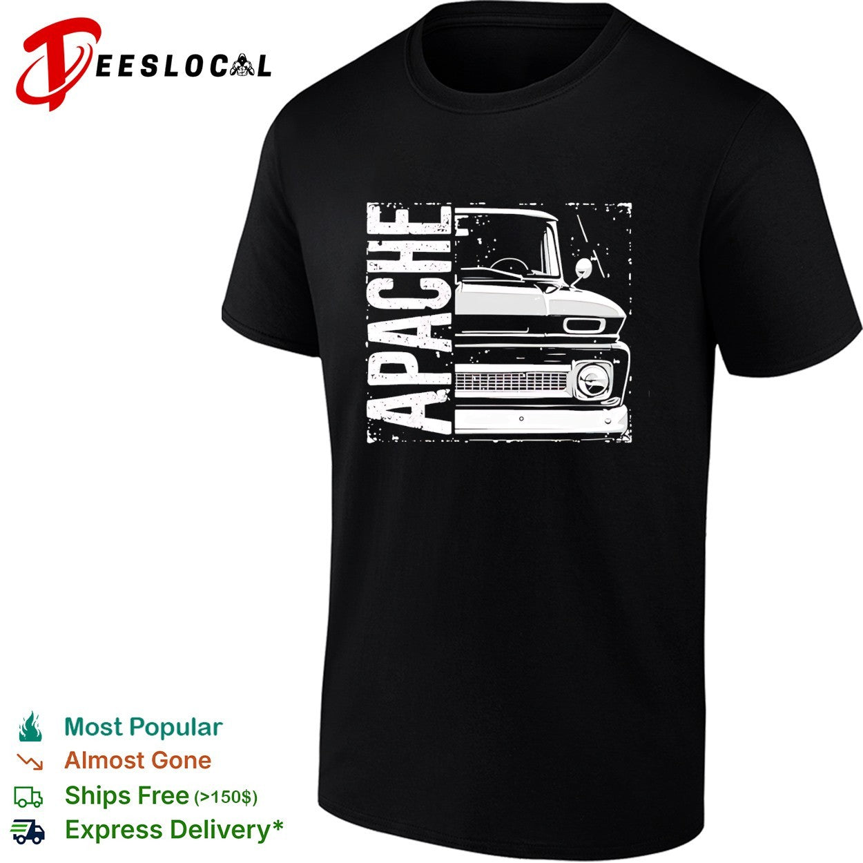 C10 Apache 1960 1966 truck classic shirt